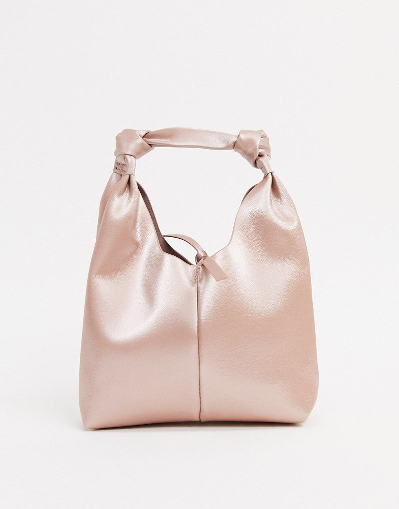 GEOMETRIC FLAP SHOULDER BAG