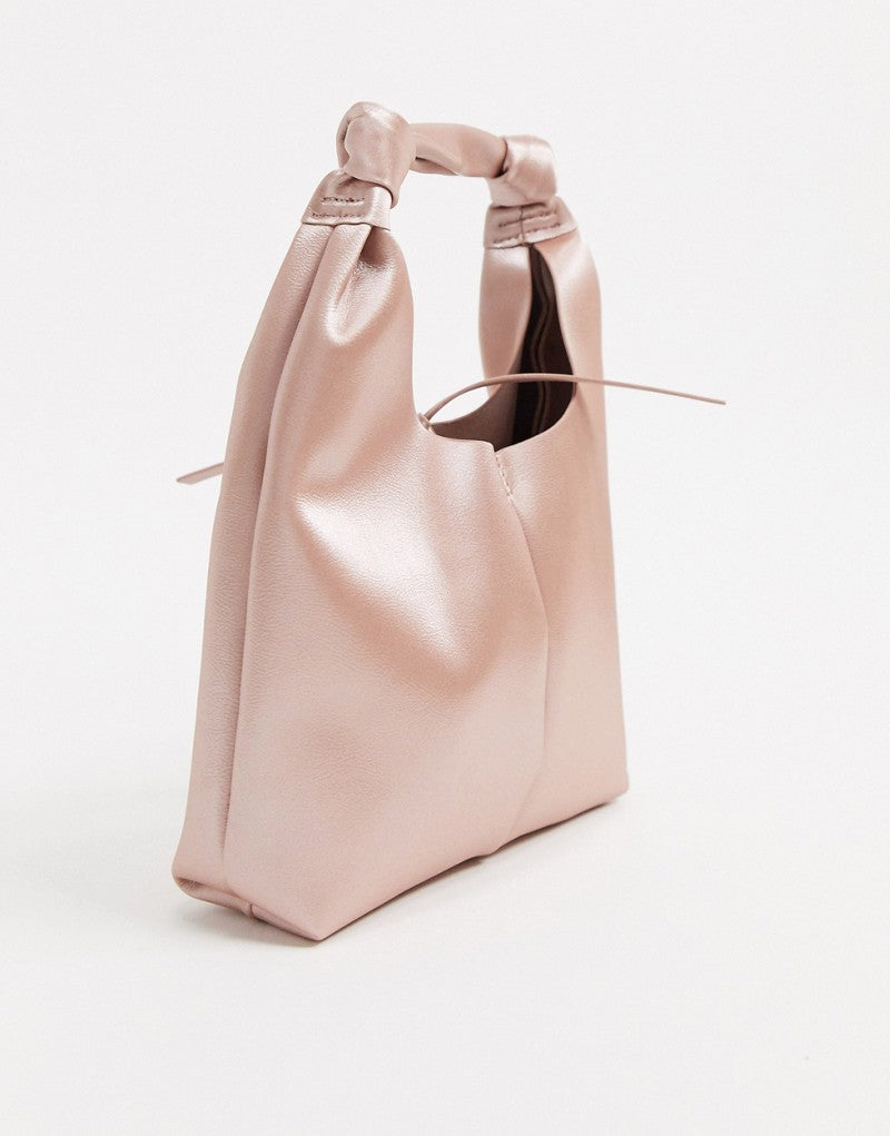 GEOMETRIC FLAP SHOULDER BAG